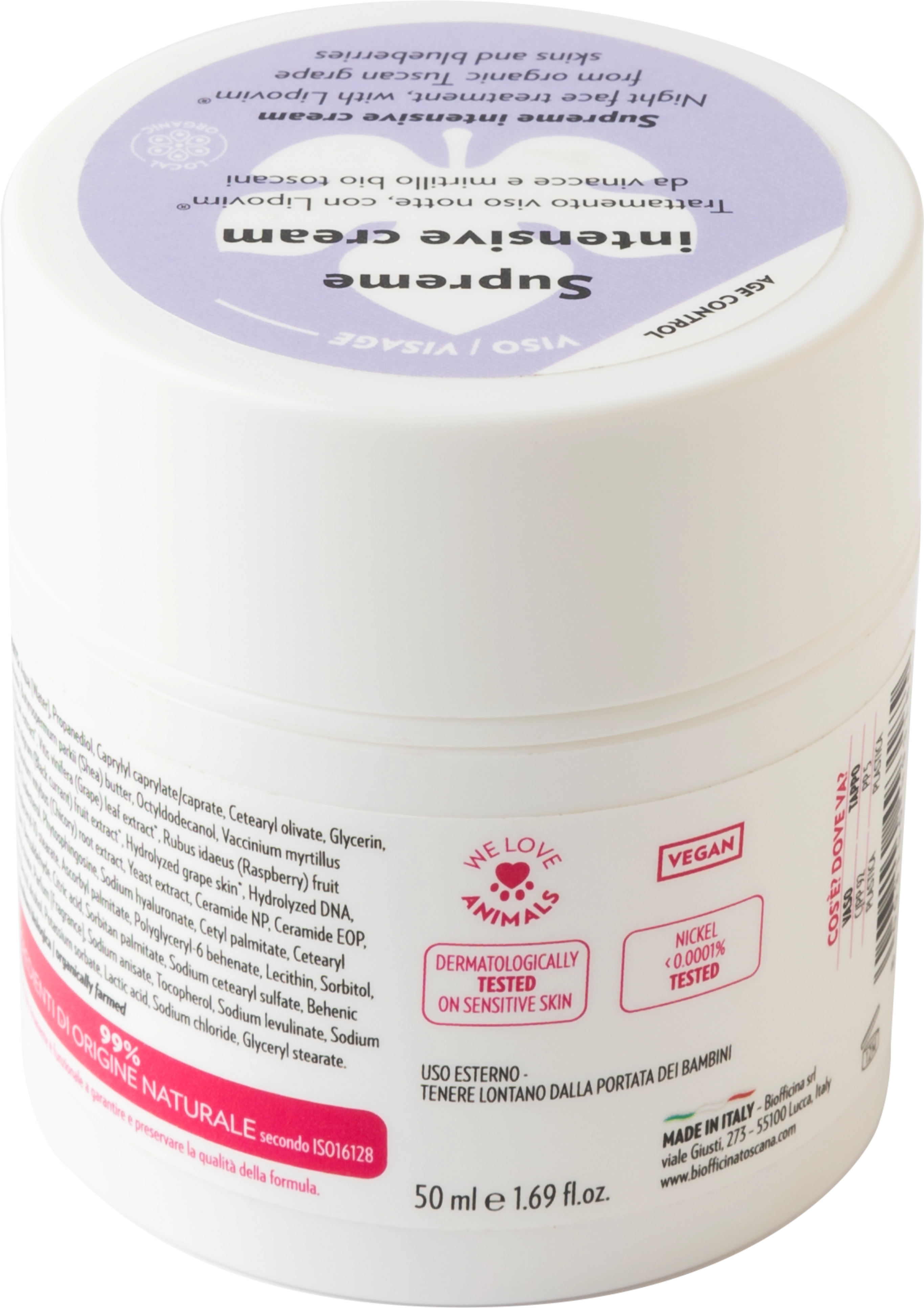 Biofficina Toscana Supreme Intensive Cream - 50 ml