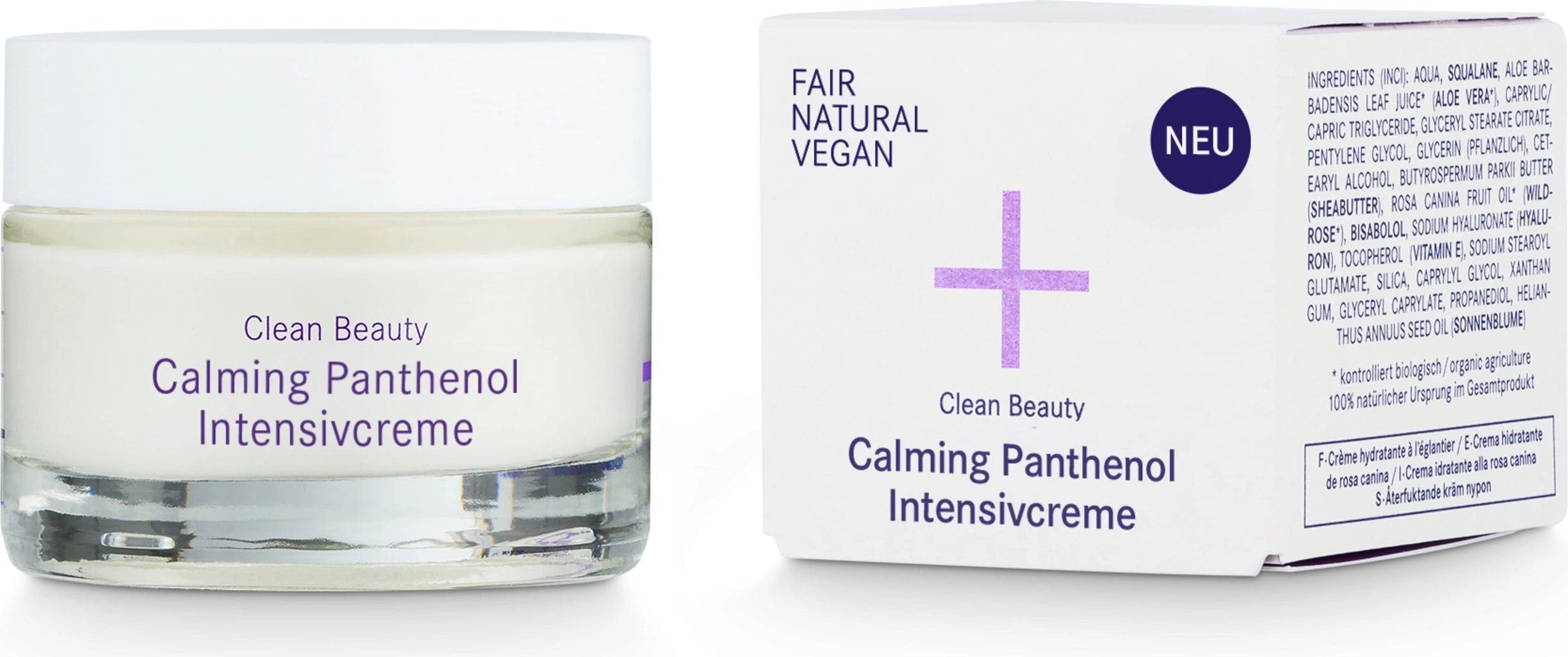 i+m Clean Beauty Calming Panthenol Intensiv Cream - 30 ml