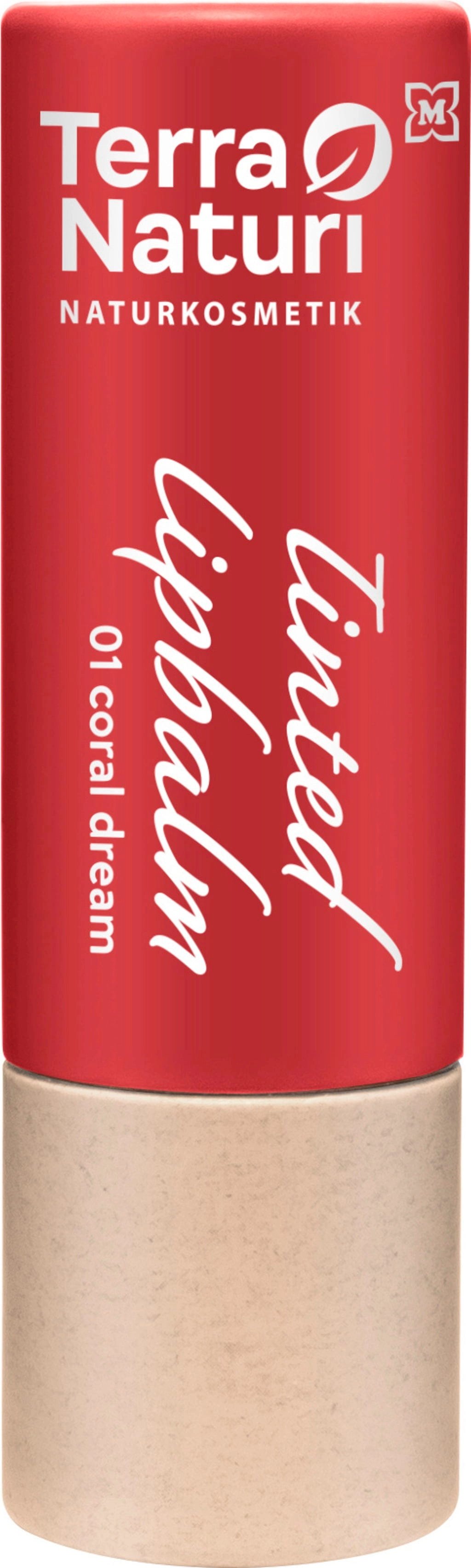 Terra Naturi Tinted Lipbalm - 01 - coral dream