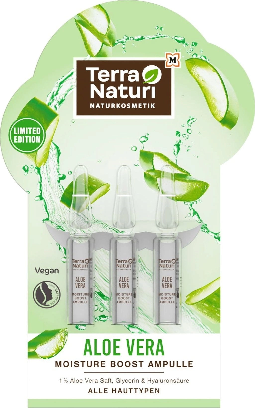 Terra Naturi ALOE VERA Moisture Boost Ampulle - 6 ml