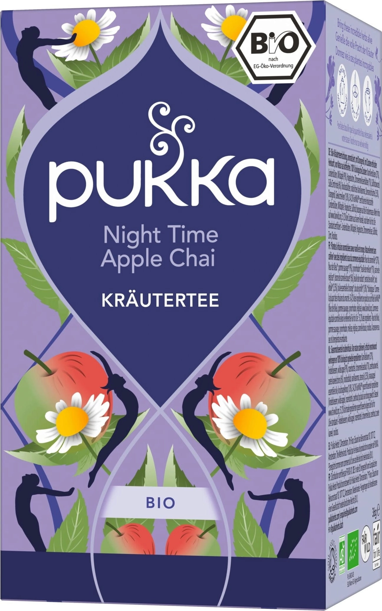 PUKKA Bio Tee Night Time Apple Chai - 20 Teebeutel
