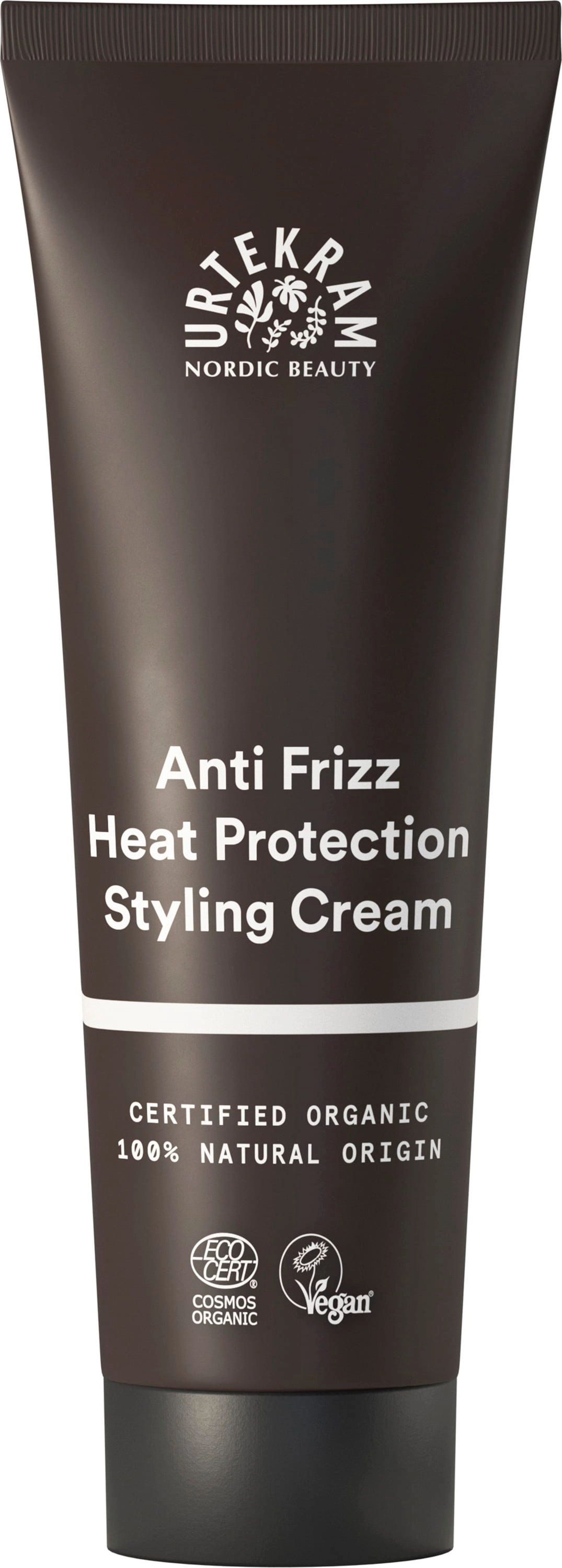 URTEKRAM Anti Frizz Heat Protection Styling Cream - 75 ml