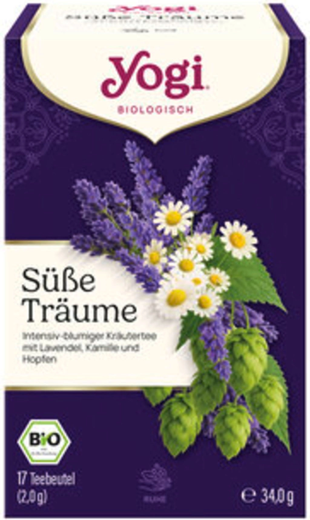 Yogi Tea Süße Träume Bio - 17 Teebeutel