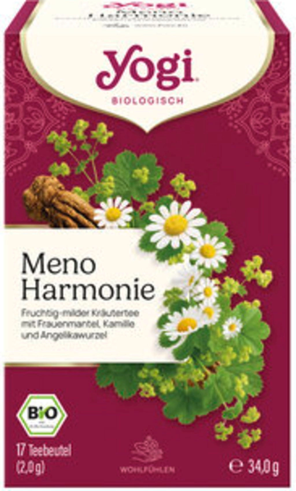 Yogi Tea Meno Harmonie Bio - 17 Teebeutel