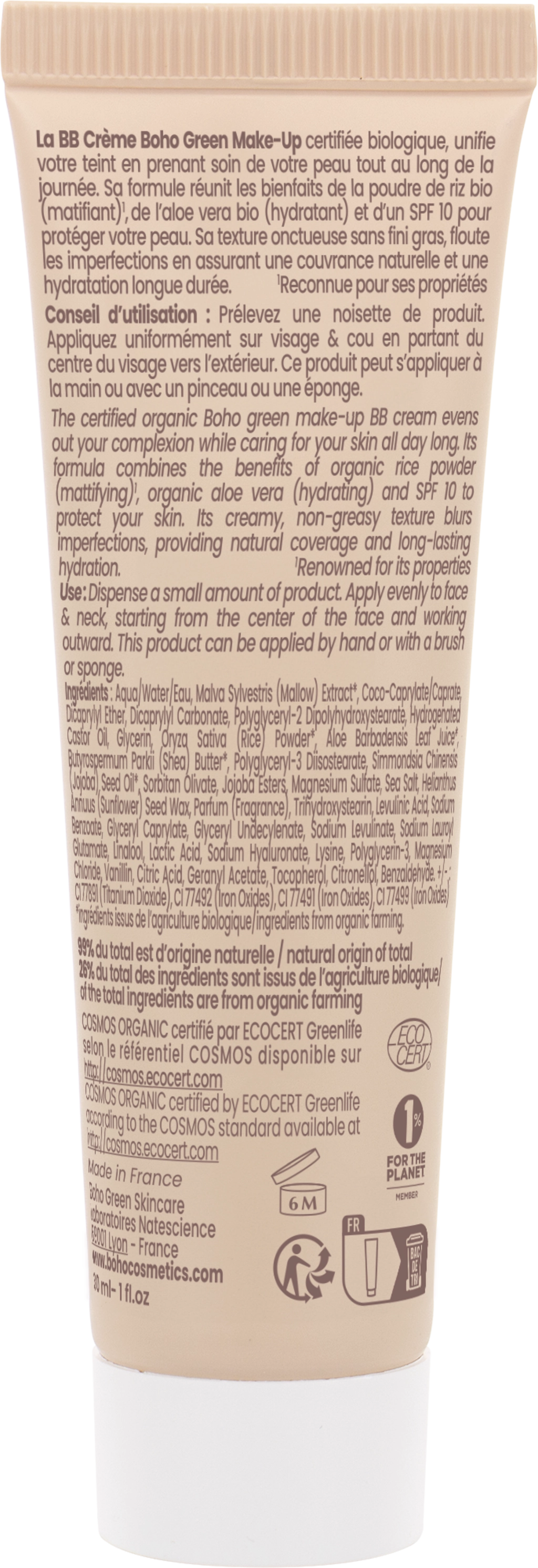 boho BB Creme LSF 10 - 03 Beige doré