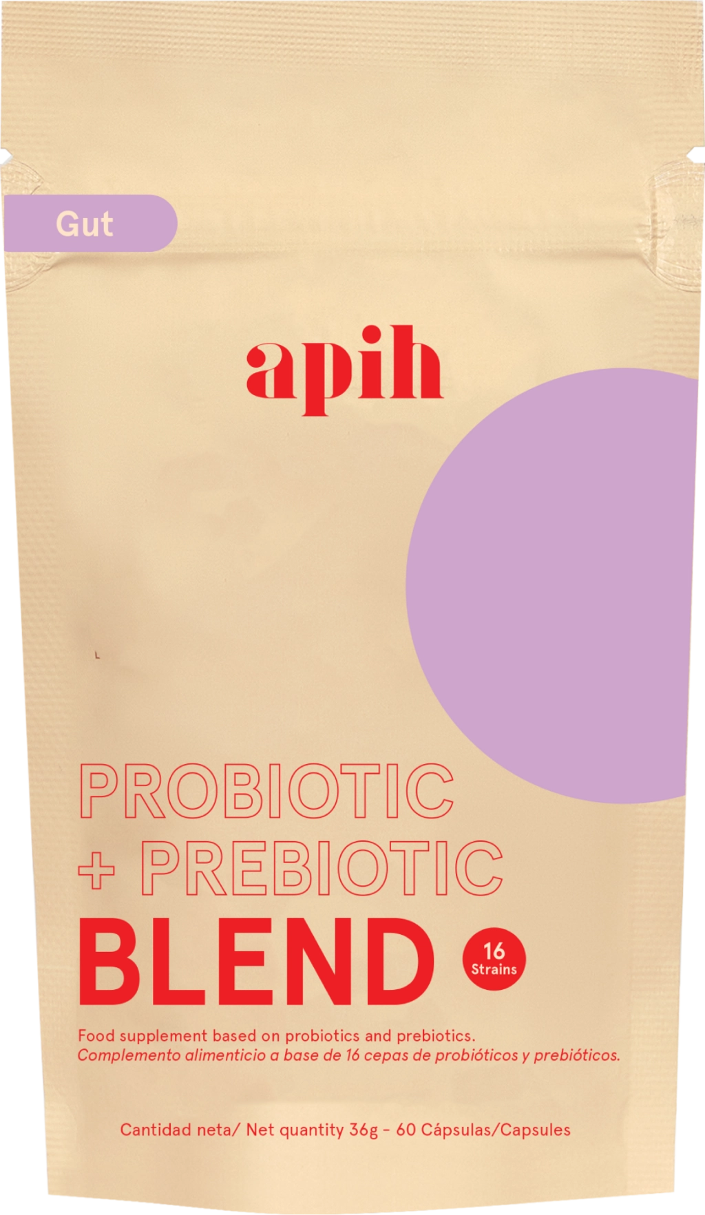 apih Probiotic + Prebiotic Blend - 60 Kapseln