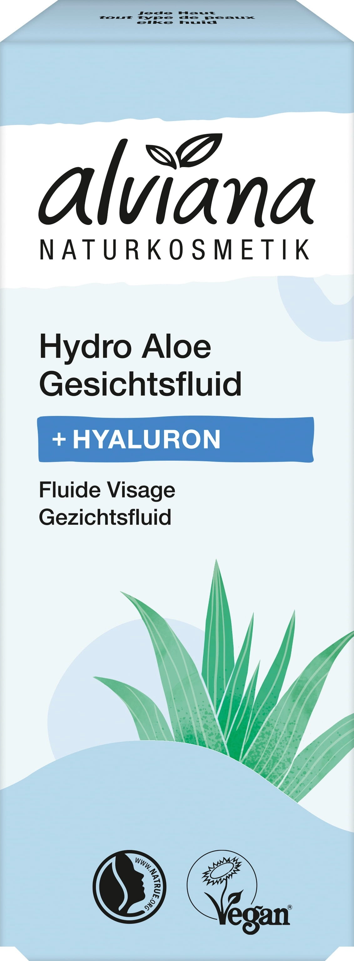 alviana Naturkosmetik Hydro Aloe Gesichtsfluid - 50 ml