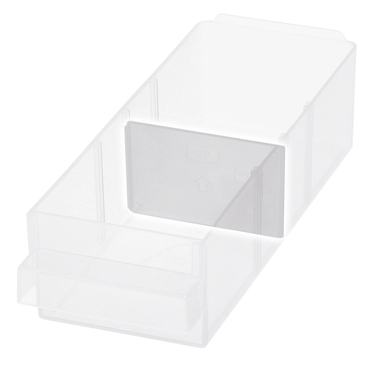 Raaco Trennwände für das Schubladenmagazin 131322, 50/51 x 31 mm, 60 Stück
