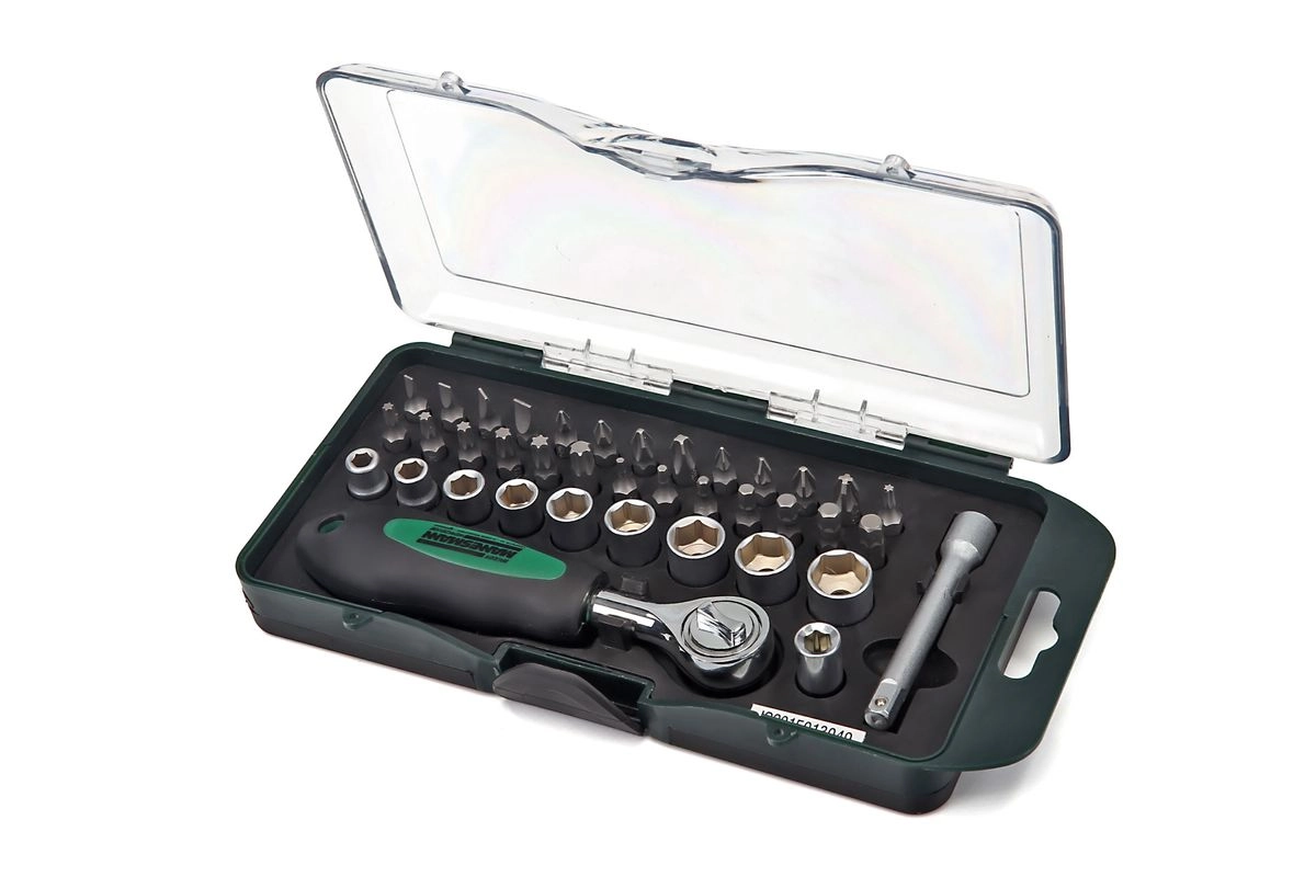 Mannesmann 38er Pack Kappen - Bit-Satz - 29891