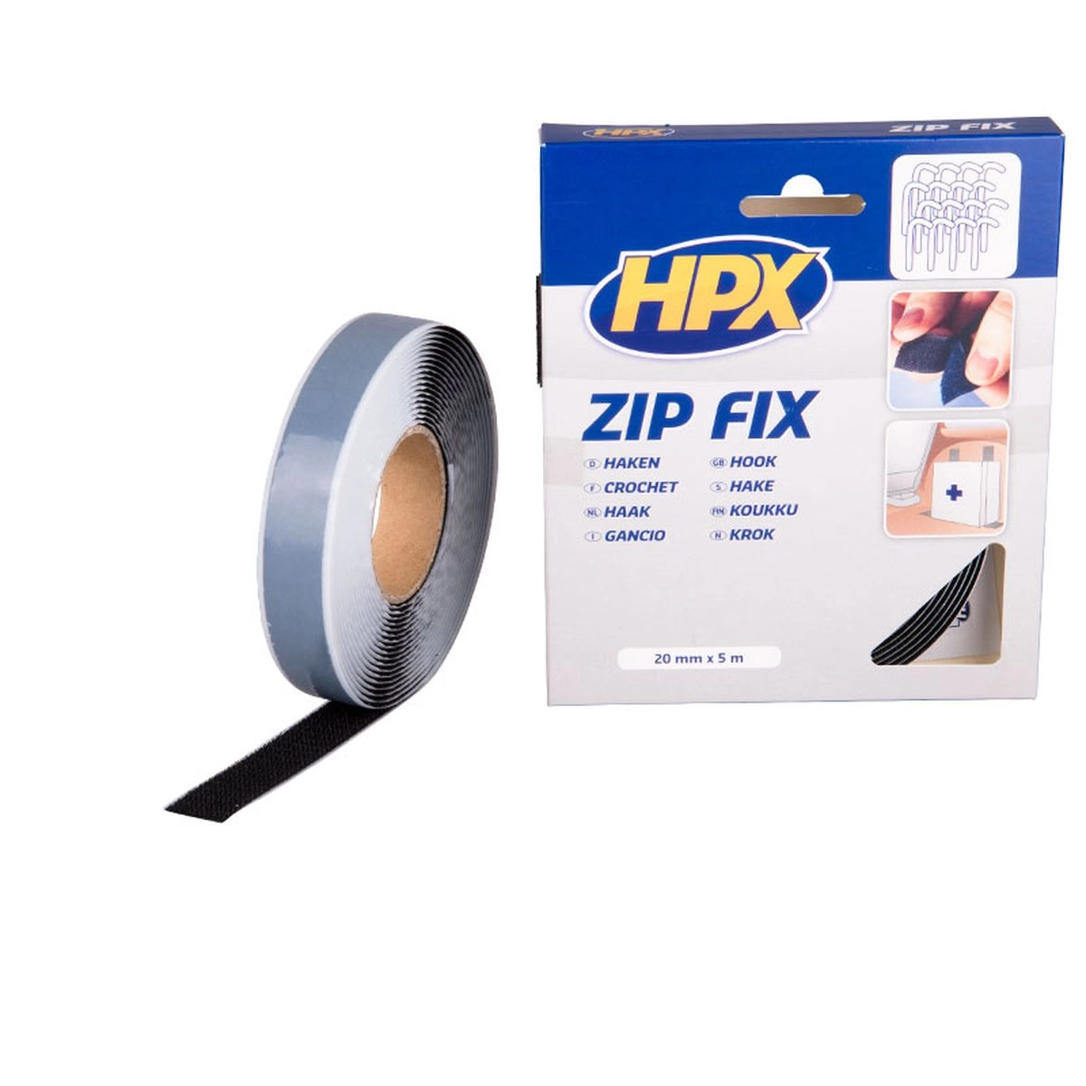 HPX Zip-Fix-Klettbänder