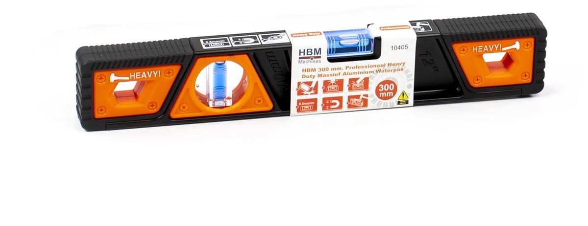 Professionelle Hochleistungs-Wasserwaagen aus massivem Aluminium von HBM
