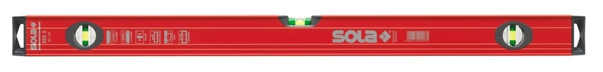 Sola Aluminium-Wasserwaage RED3/60
