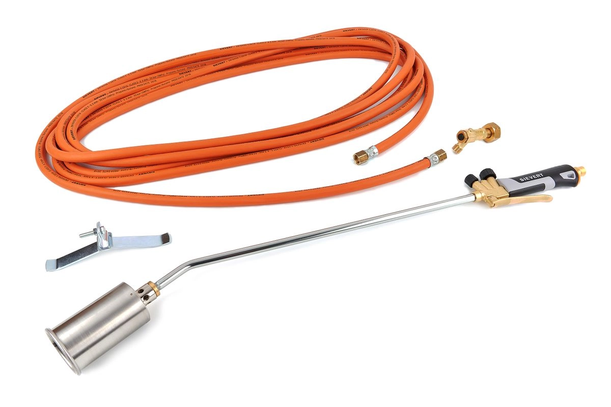 Sievert Turbo-Brennergarnitur 60 Edelstahl