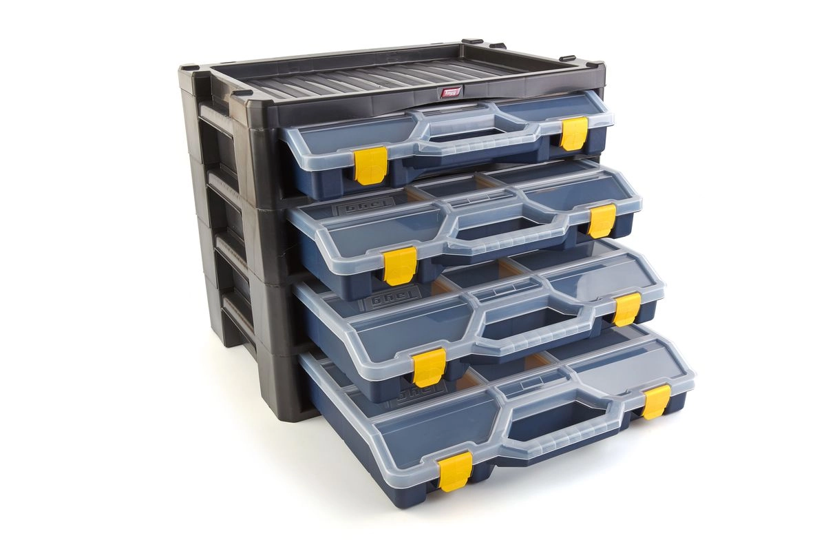 Tayg Sortimentskasten / Multibox 3 Blau