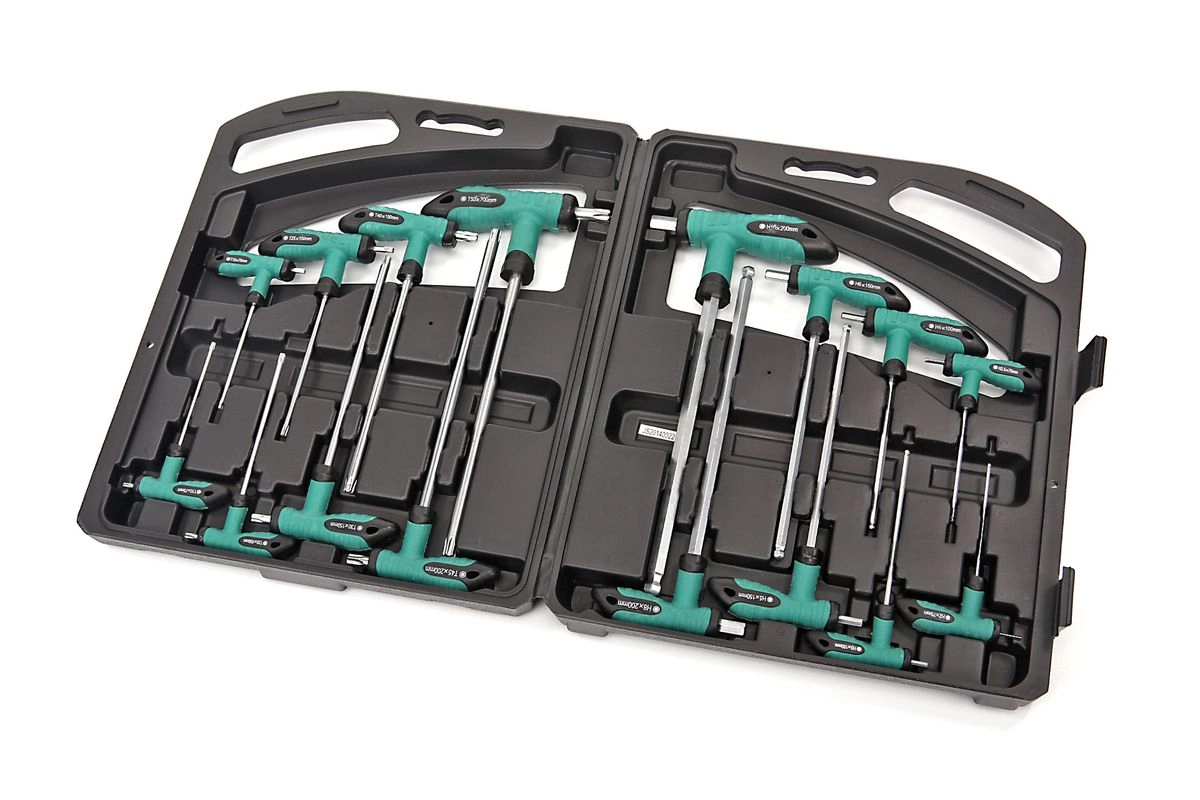 Mannesmann 16er Pack T-Griff Sechskant - Torx - 18190