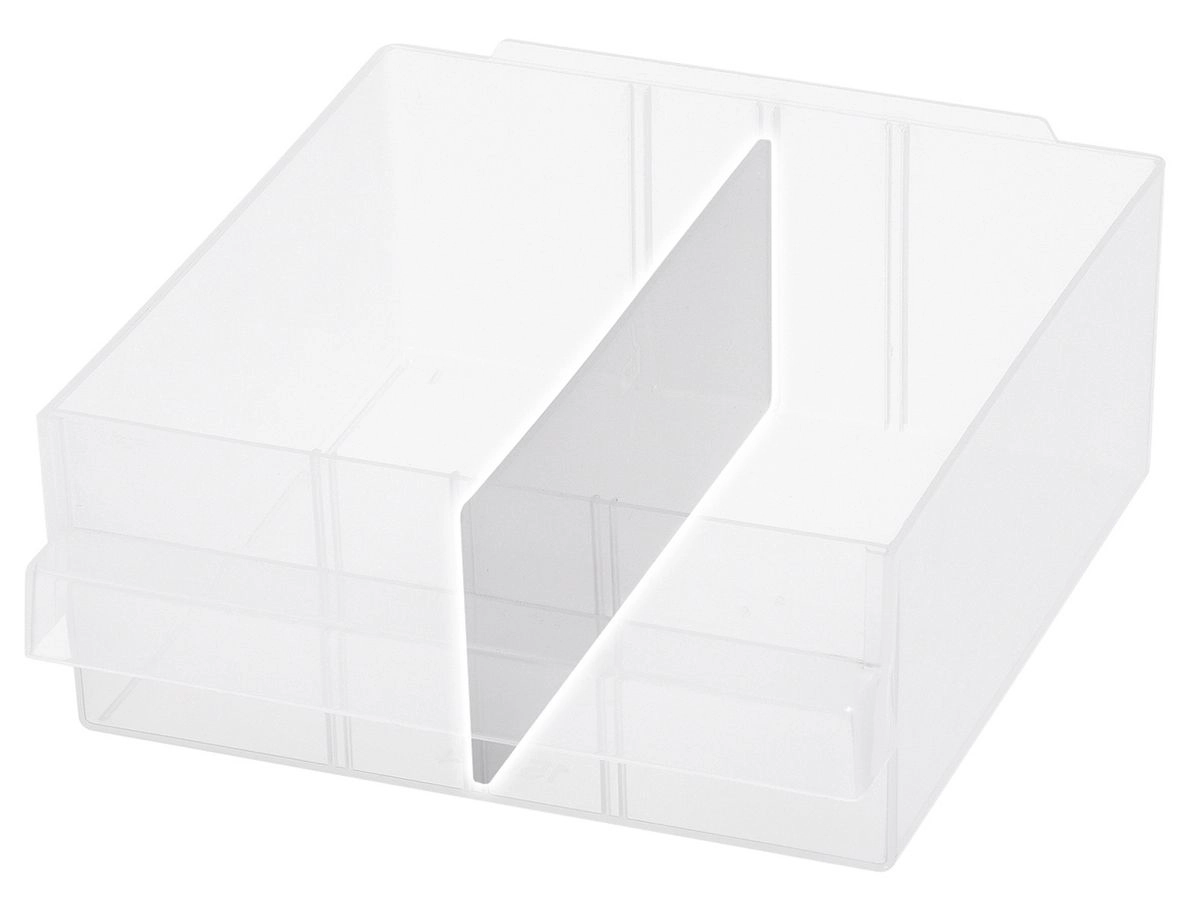 Raaco Trennwände für das Schubladenmagazin 131322, 132/133,5 x 50 mm, 16 Stück