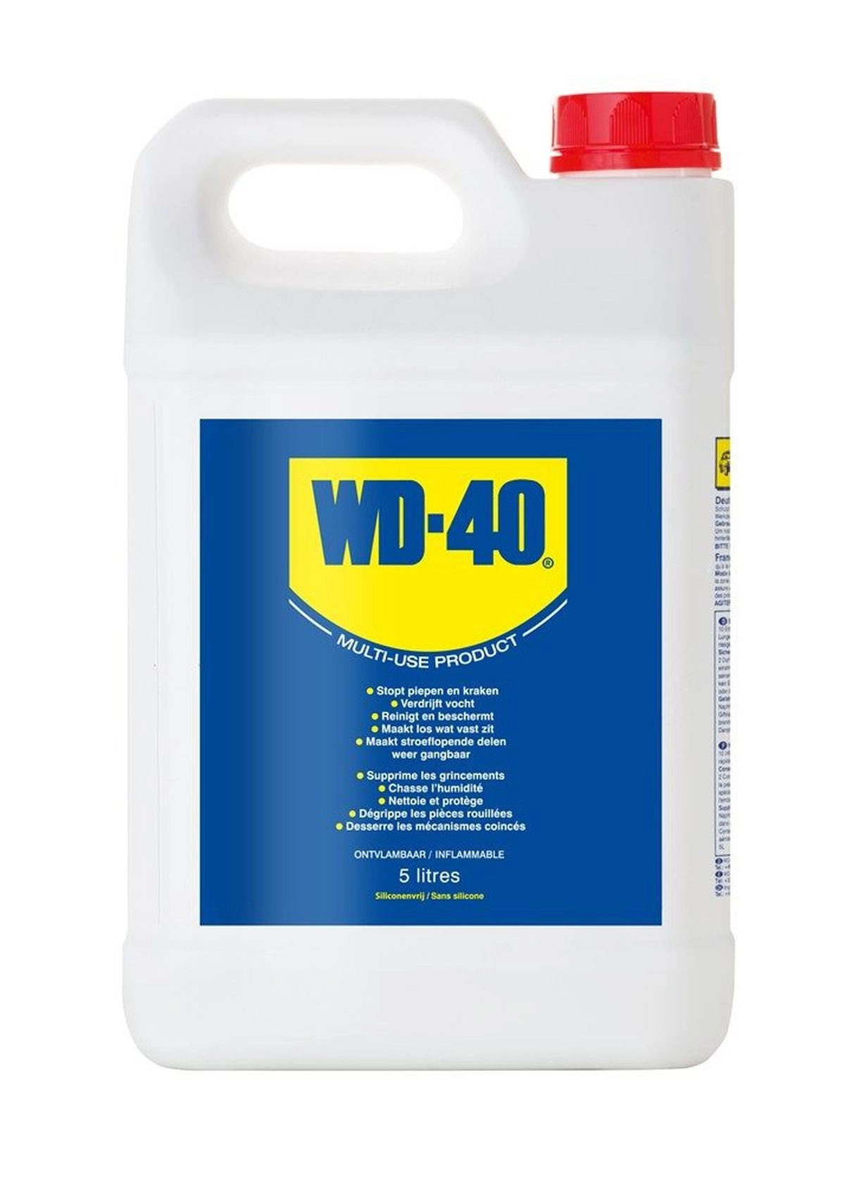 WD-40® Kriechöl Kanister 49506/174, 5 L, ohne Sprühkopf