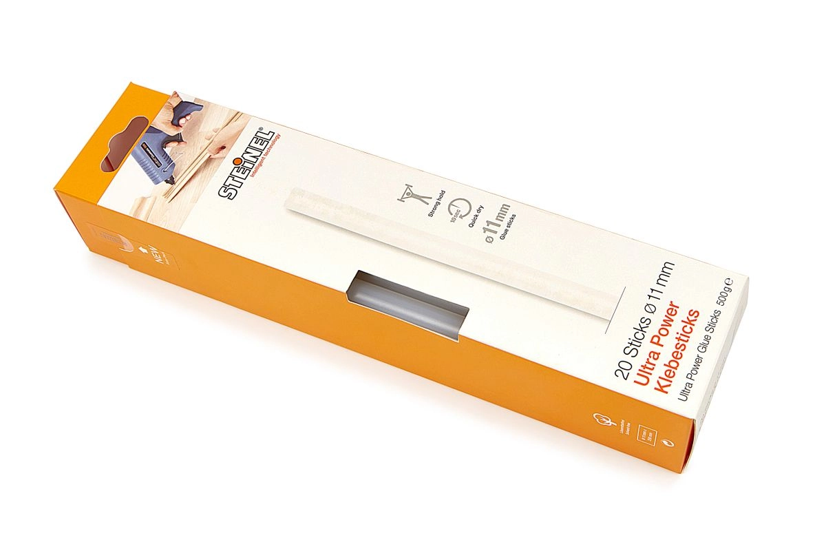 Steinel ULTRA Power Klebestift 11 mm 250 mm Transparent 20 Stück