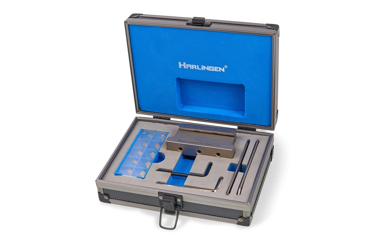 Harlingen Professional 16mm Stitching Holder mit 2 und 3mm Stitching Plates