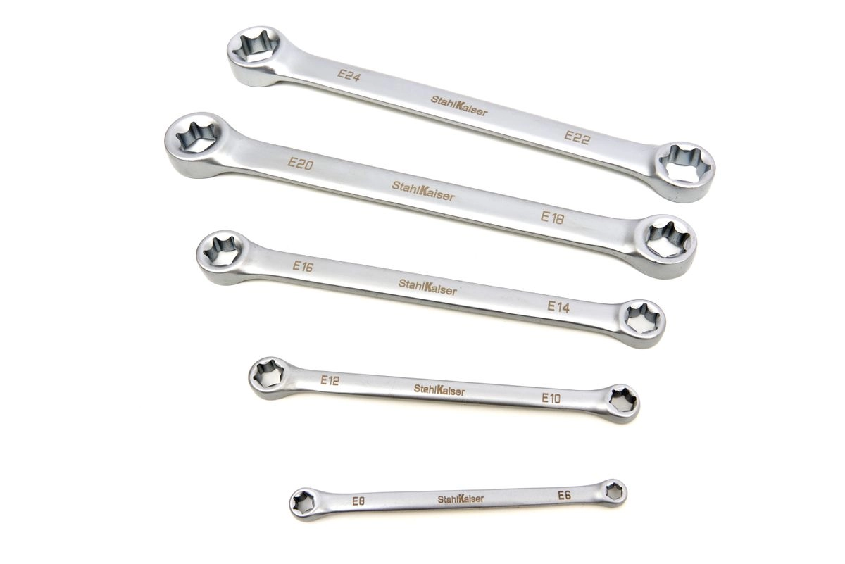 Stahlkaiser Torx-Ringschlüssel-Satz, 5-teilig