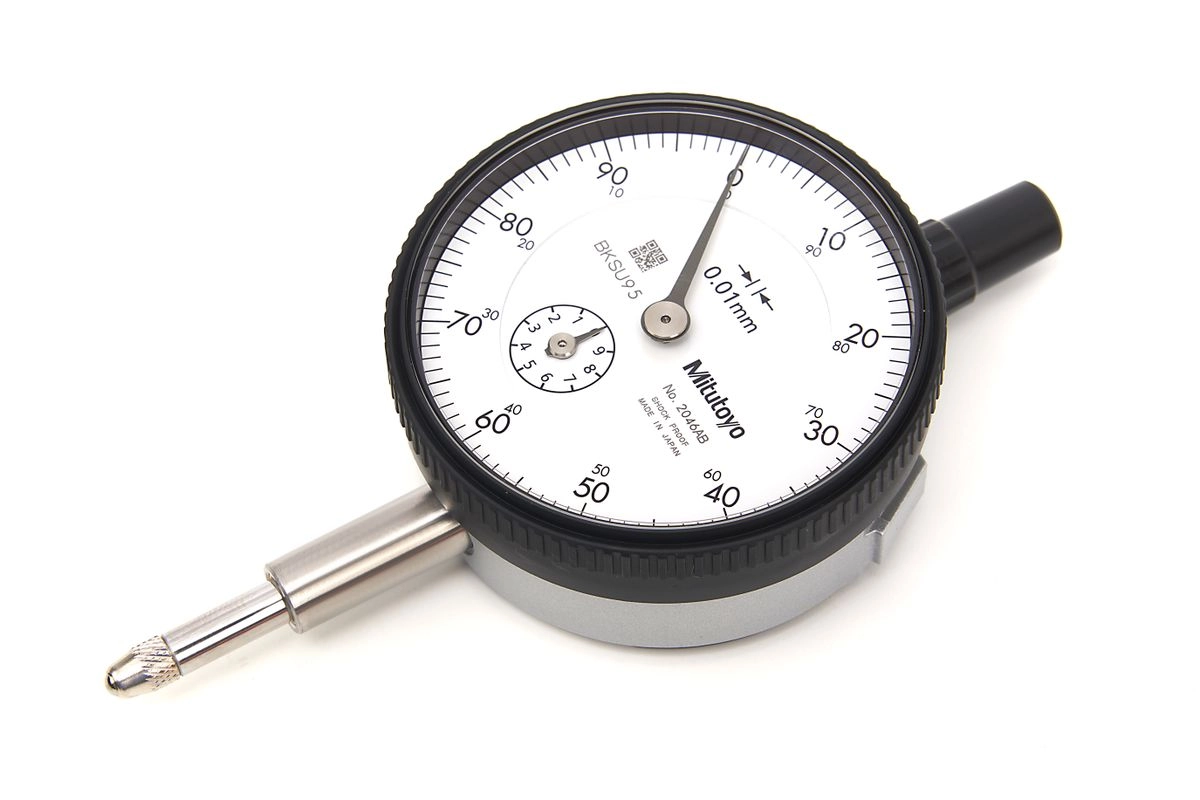 Mitutoyo Analoganzeige 0,01 mm Hub 10 mm