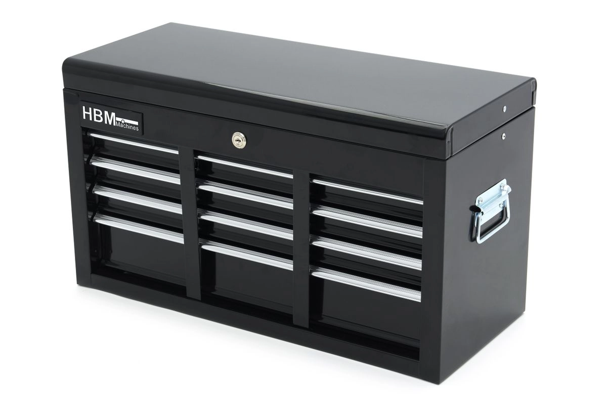 HBM-Aufsatzschrank, Schwarz, Modell 2