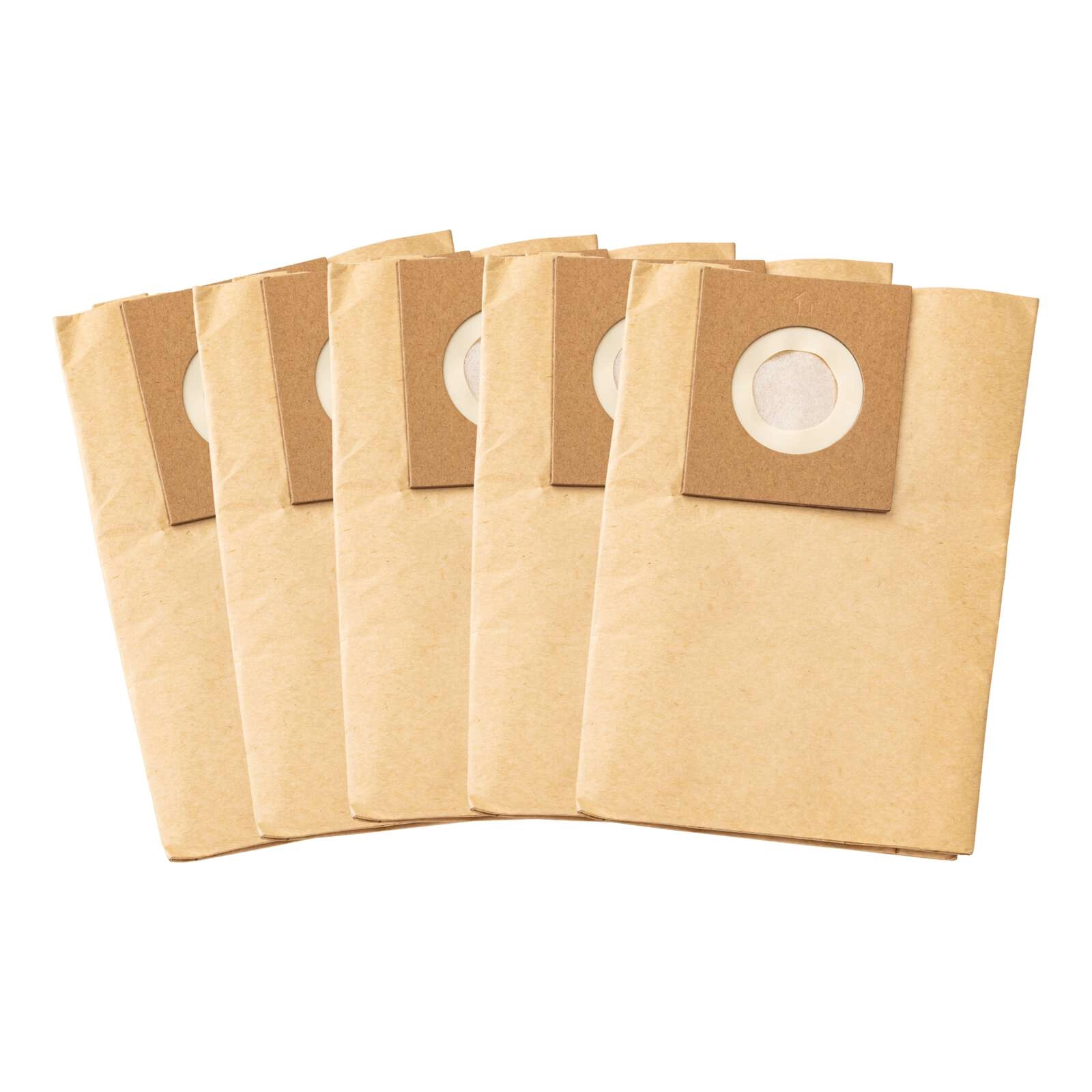 Papier Vacuumbeutel Scheppach - Ø 54 mm | 20 L | 5 teilig