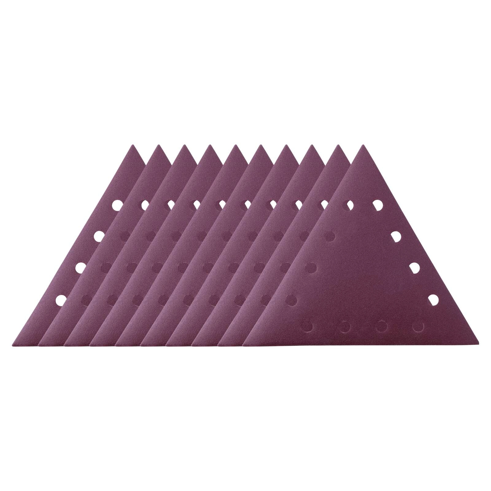 Schleifpapier-Dreieckig K=150 Satz=10 Stück