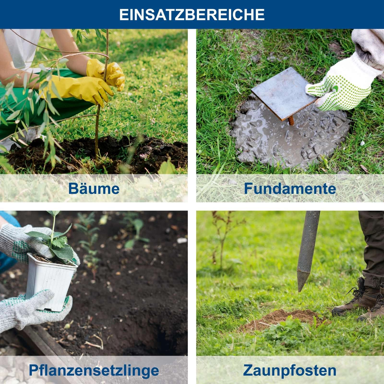 Bohrer Ø 200 mm Scheppach Erdbohrer Bohreraufsatz passend für Benzin Erdbohrer EB2000 / EB1700 | Durchmesser 200mm | Bohransatz Ø12x50