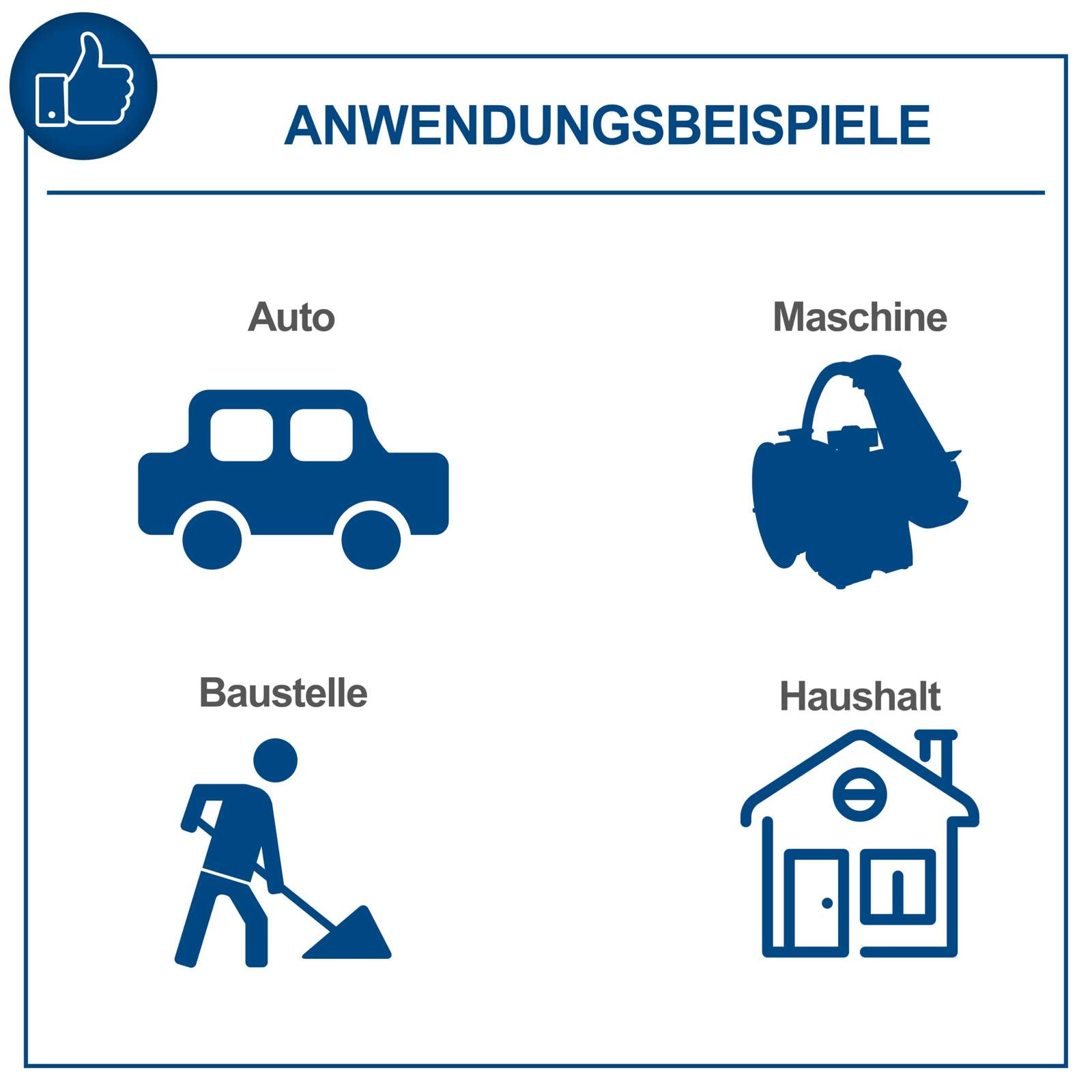 Absauganlage HD2P Scheppach - 1250W | Kunststoffgehäuse | inkl. Bohr-Absaugdüse & Saug-Blasdüse