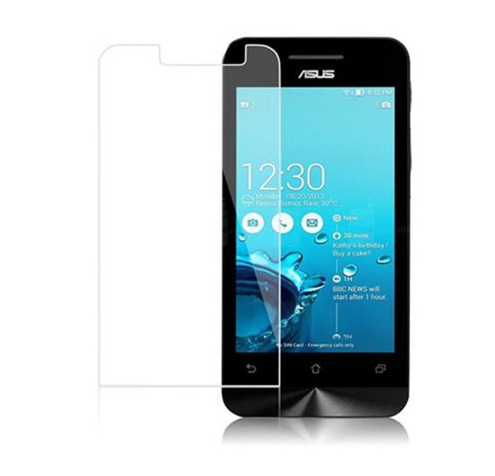Cadorabo Panzer Folie für Asus ZenFone 4 2014 Schutzfolie in KRISTALL KLAR Gehärtetes (Tempered) Display-Schutzglas in 9H Härte mit 3D Touch Kompatibilität