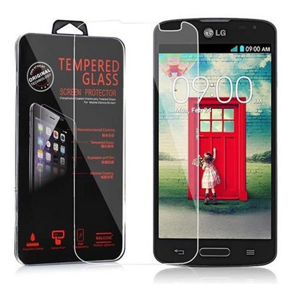 Cadorabo Panzer Folie für LG F70 Schutzfolie in KRISTALL KLAR Gehärtetes (Tempered) Display-Schutzglas in 9H Härte mit 3D Touch Kompatibilität