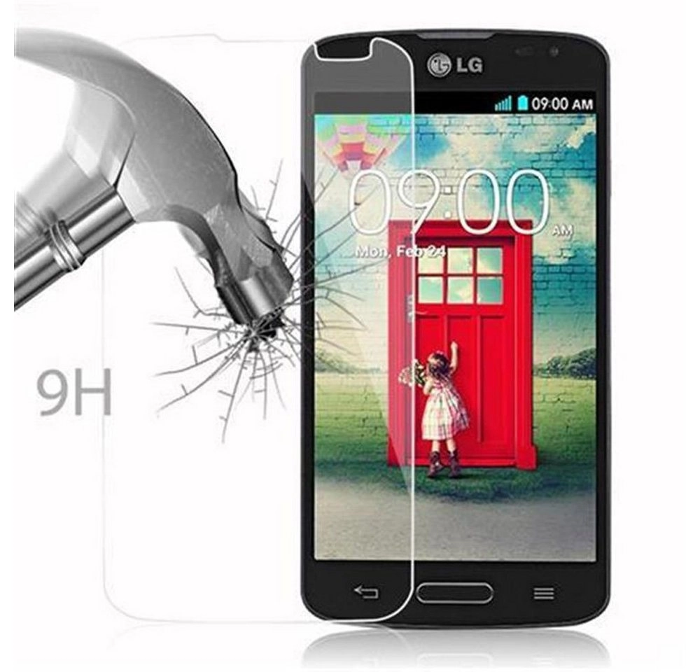 Cadorabo Panzer Folie für LG F70 Schutzfolie in KRISTALL KLAR Gehärtetes (Tempered) Display-Schutzglas in 9H Härte mit 3D Touch Kompatibilität