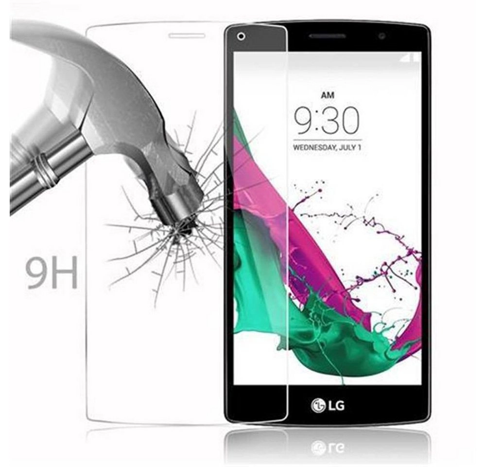 Cadorabo Panzer Folie für LG G4s Schutzfolie in KRISTALL KLAR Gehärtetes (Tempered) Display-Schutzglas in 9H Härte mit 3D Touch Kompatibilität