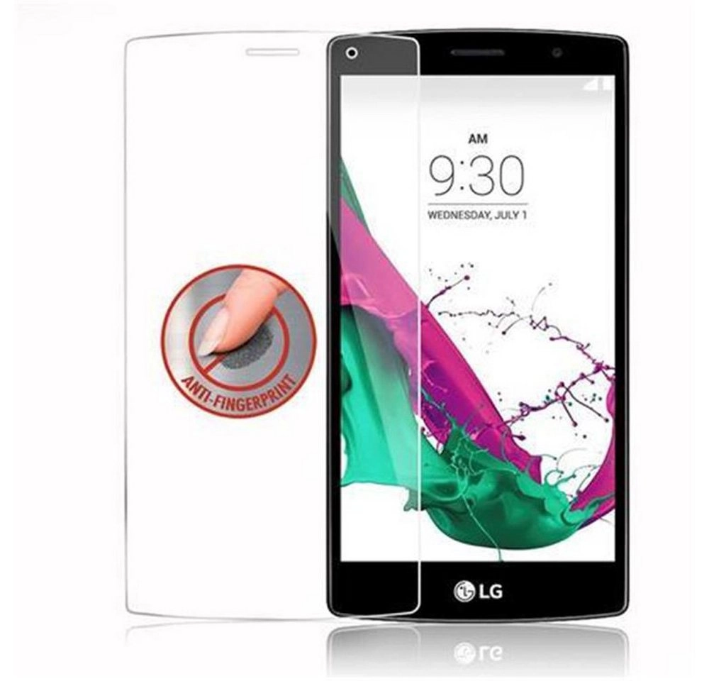 Cadorabo Panzer Folie für LG G4s Schutzfolie in KRISTALL KLAR Gehärtetes (Tempered) Display-Schutzglas in 9H Härte mit 3D Touch Kompatibilität