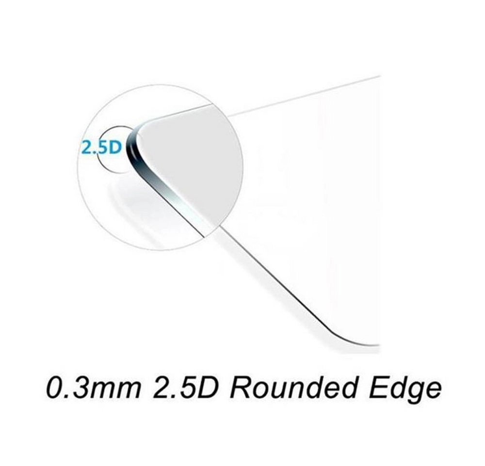 Cadorabo Panzer Folie für Alcatel ONE Touch POP C9 Schutzfolie in KRISTALL KLAR Gehärtetes (Tempered) Display-Schutzglas in 9H Härte mit 3D Touch Kompatibilität