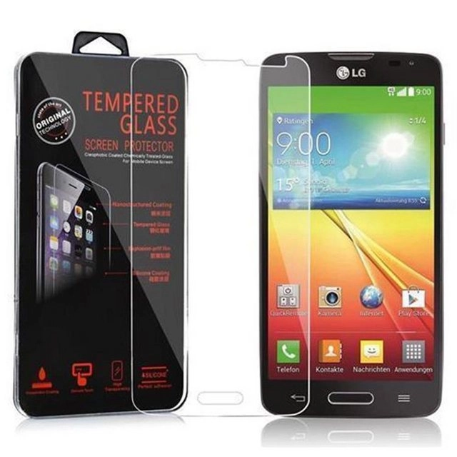 Cadorabo Panzer Folie für LG L90 (1.SIM) Schutzfolie in KRISTALL KLAR Gehärtetes (Tempered) Display-Schutzglas in 9H Härte mit 3D Touch Kompatibilität
