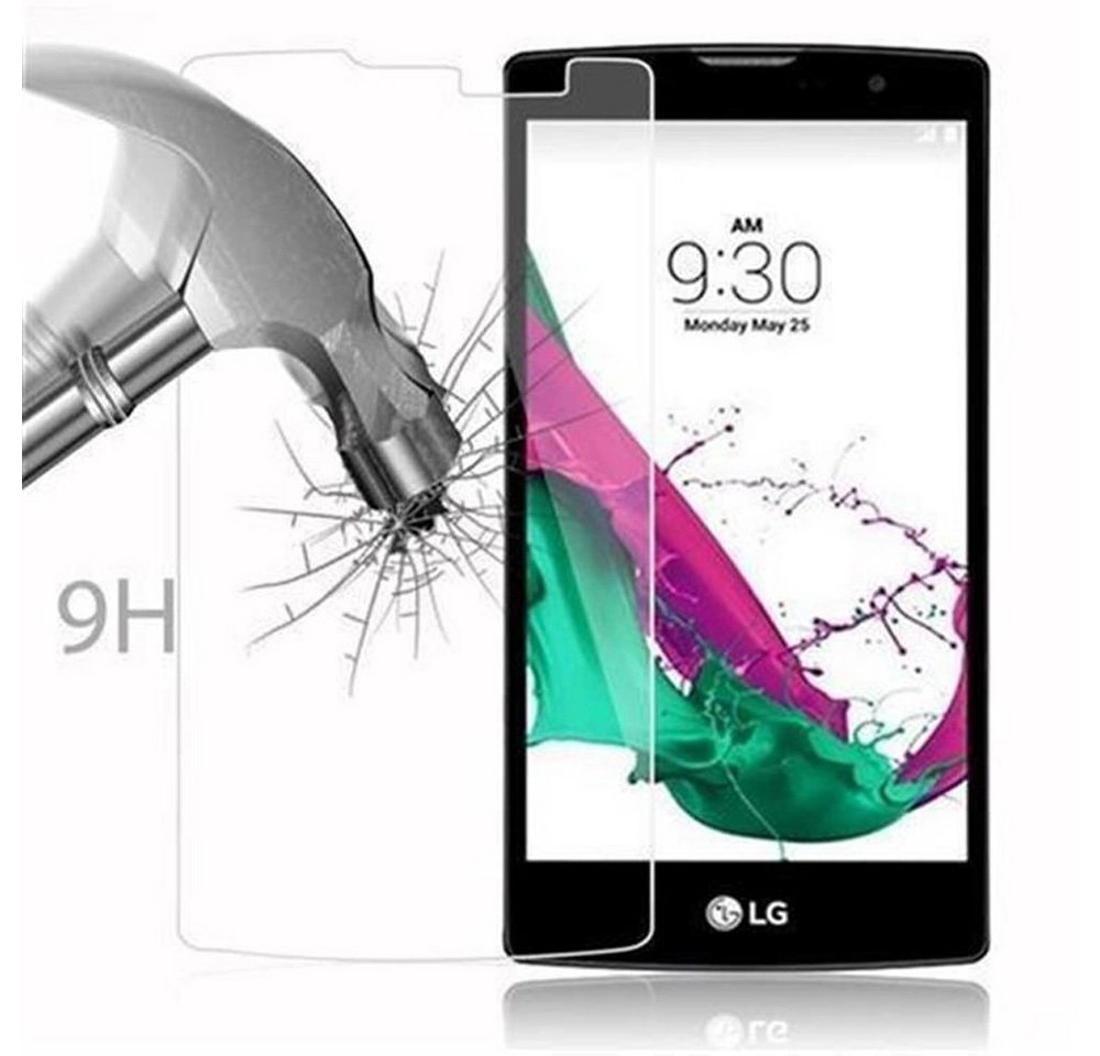 Cadorabo Panzer Folie für LG MAGNA / G4 MINI Schutzfolie in KRISTALL KLAR Gehärtetes (Tempered) Display-Schutzglas in 9H Härte mit 3D Touch Kompatibilität