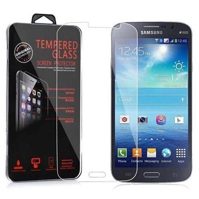 Cadorabo Panzer Folie für Samsung Galaxy MEGA 5.8 Schutzfolie in KRISTALL KLAR Gehärtetes (Tempered) Display-Schutzglas in 9H Härte mit 3D Touch Kompatibilität