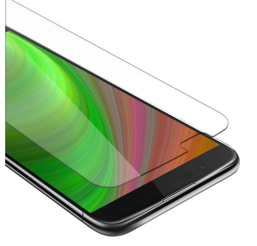 Cadorabo Panzer Folie für LG K10 2016 Schutzfolie in KRISTALL KLAR Gehärtetes (Tempered) Display-Schutzglas in 9H Härte mit 3D Touch Kompatibilität