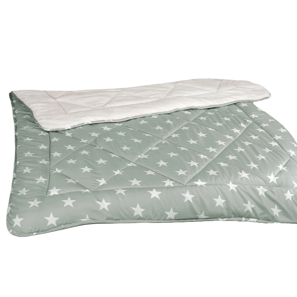 Ortho-Vital Kuschel-Wendesteppbett "Sterne" - ca. 135 x 200 cm