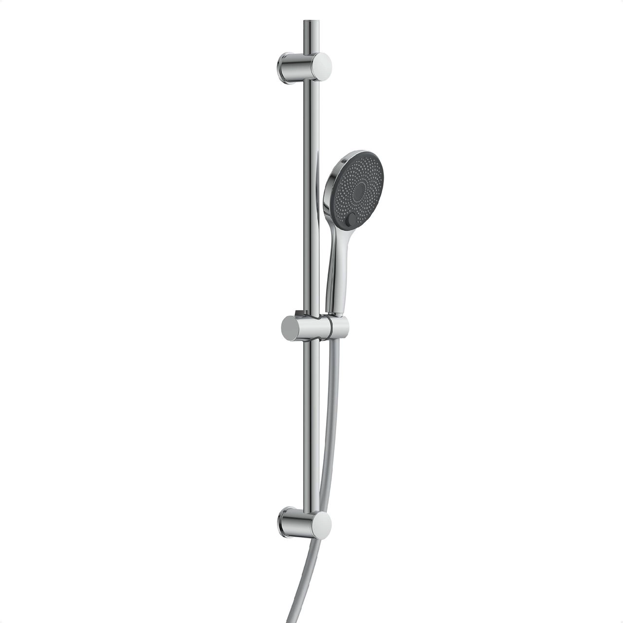 Eisl GRANDE VITA Stangenbrauseset, Chrom/Anthrazit