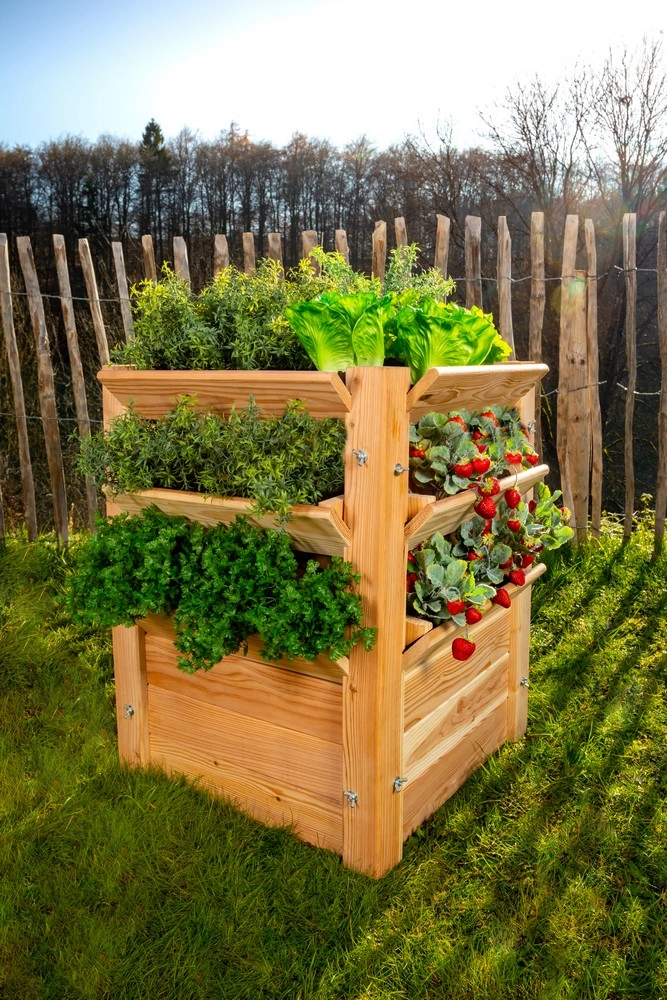 Westmann Premium Hochbeet L, ca. 65 x 65 x 73 cm