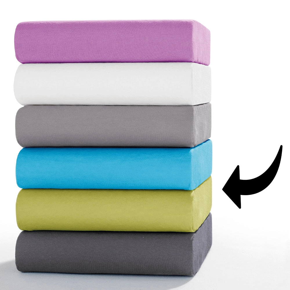 Dreamtex Premium-Jersey-Spannbetttuch - ca. 140 - 160 x 200 cm