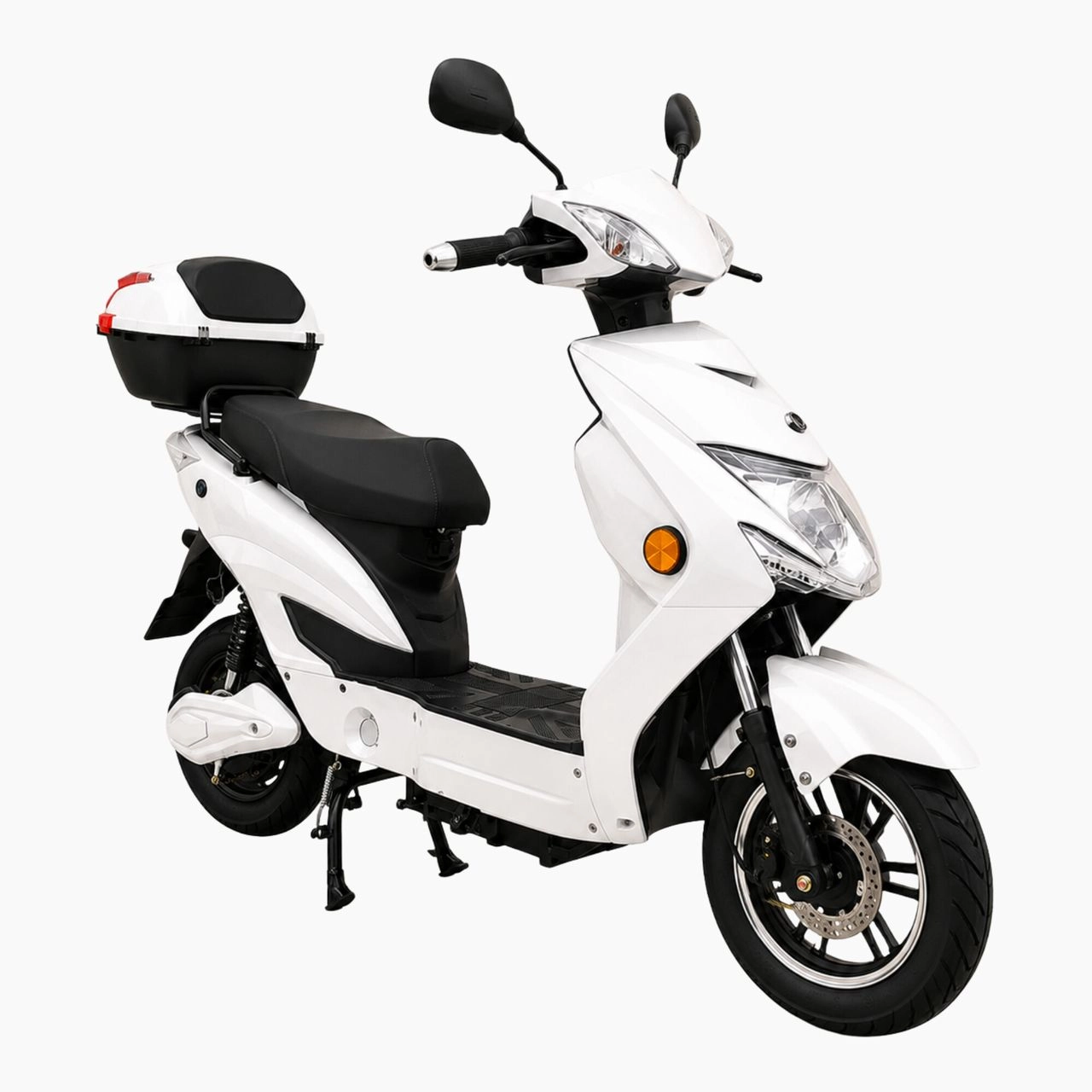 Urban Hopper E-Roller ENJOY 45kmh 60V 20Ah 1kW Motor 75KM Reichweite ECE Weiss, mit Straßenzulassung