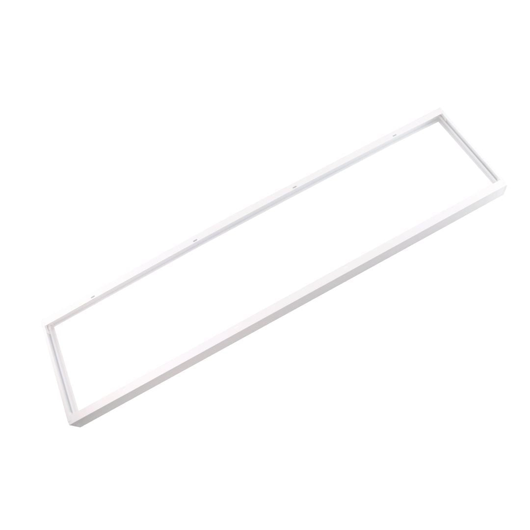 LUXULA Aufbaurahmen für LED-Panel 120x30 cm, steckbar, weiß