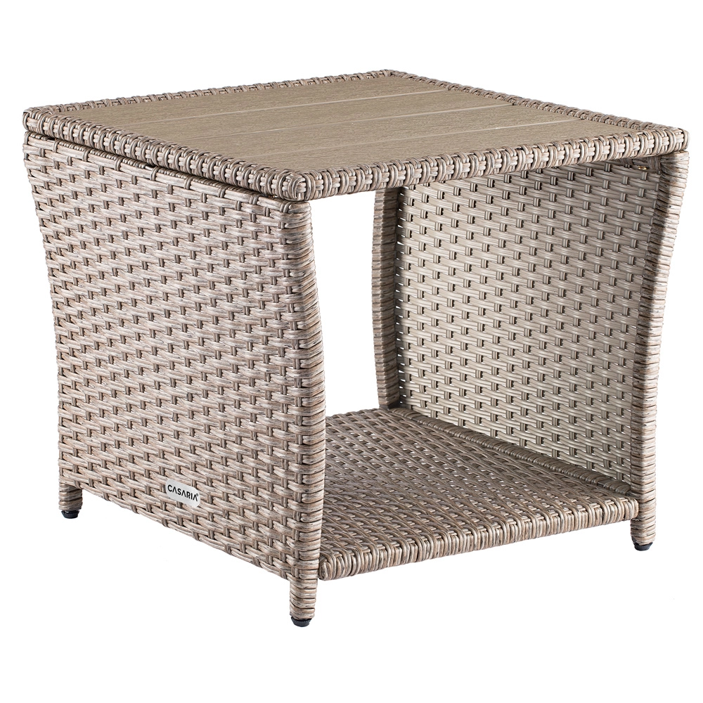 Casaria Casaria Beistelltisch 45x45x40cm creme