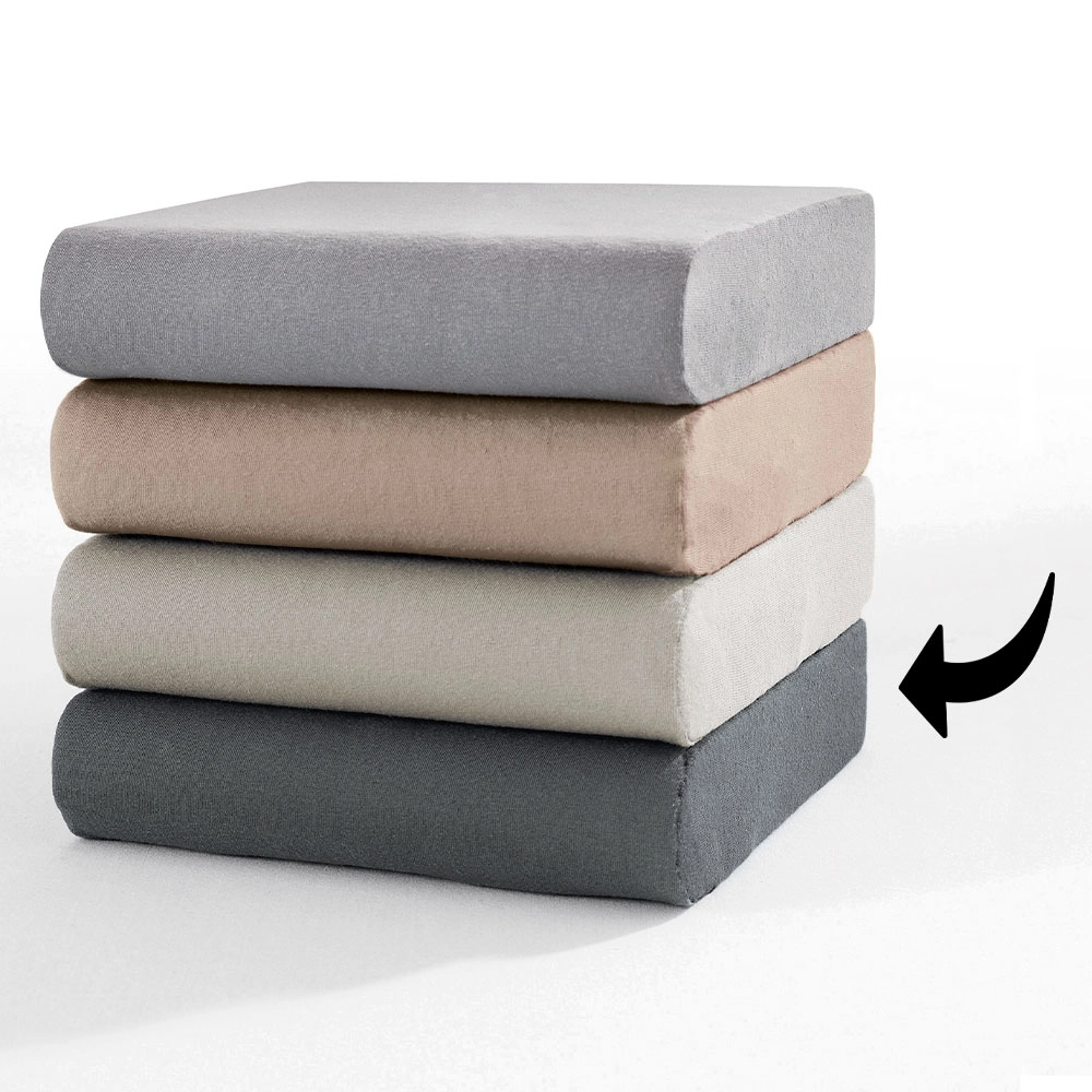 Dreamtex Boxspringbett Jersey-Spannbetttuch "Premium"