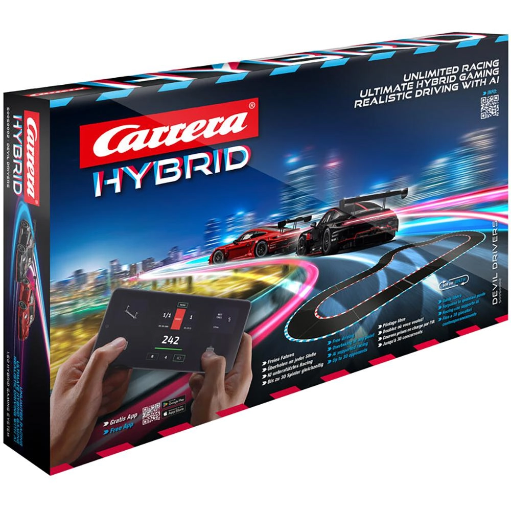 Carrera HYBRID Rennbahnsystem Devil Drivers