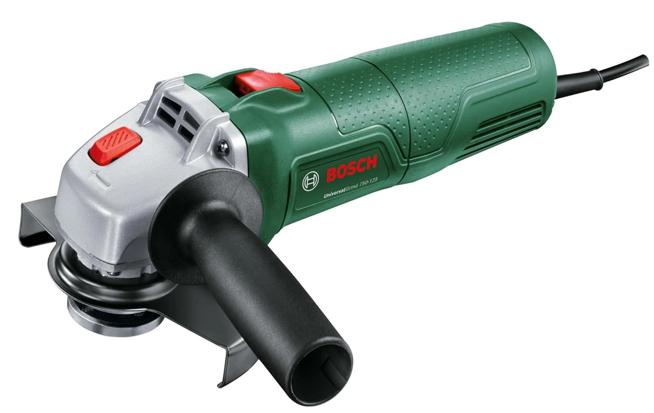 Bosch Bosch Winkelschleifer UniversalGrind 750-125, 125mm, 750 W, mit Seitengriff